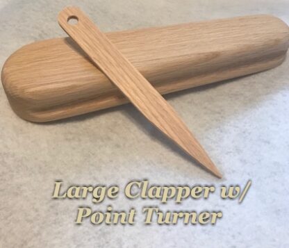 Large Clapper with Point Turner
